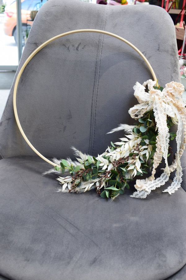 Flower-Loop Bambusring natur